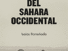 BREVE HISTORIA DEL SAHARA OCCIDENTAL. RESISTENCIA FRENTE A REALPOLITIK, BARREÑADA BAJO, ISAÍAS