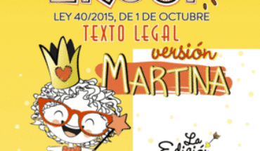 LRJSP VERSIÓN MARTINA. LEY 40/2015 DE 1 DE OCTUBRE. TEXTO LEGAL, VALERA, VICENTE