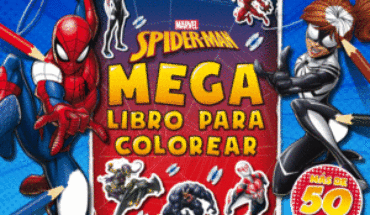 SPIDER-MAN. MEGALIBRO PARA COLOREAR 2. CON PEGATINAS, MARVEL